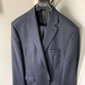 Ralph Lauren Suit 42R (pants 36x30) Blue